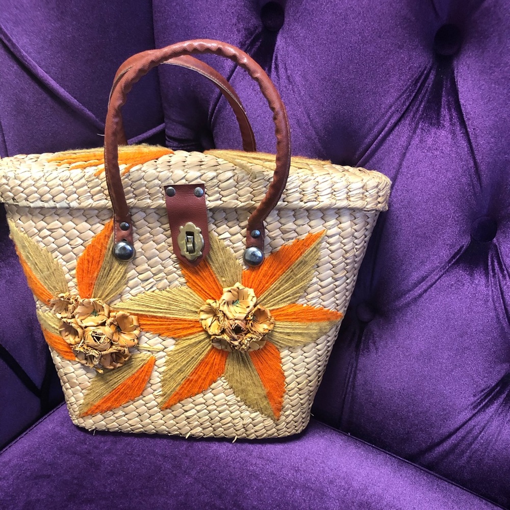 Handmade stitch purse